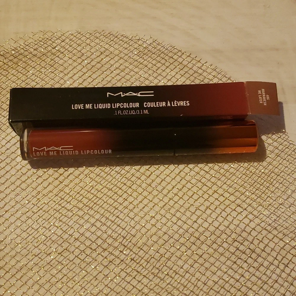 ❇️🧚‍♀️MARRAKESH ME LATER MAC Love Me Lipcolour NWT